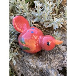 Oiseau stylisé céramique