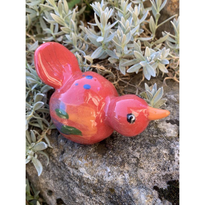 Oiseau stylisé céramique