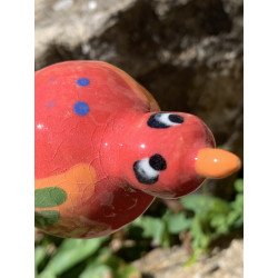 Oiseau stylisé céramique